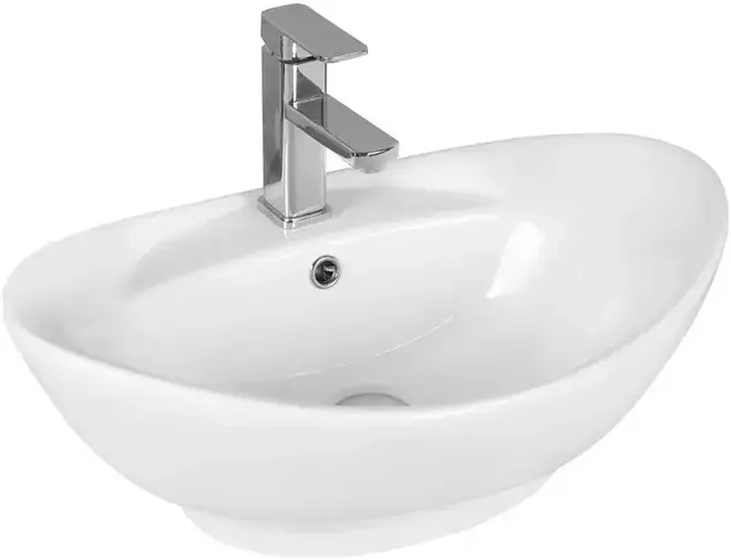 Cerutti SPA CR7003 раковина накладная (600 мм белая) CR7003