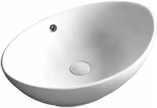Cerutti SPA CR7027 раковина накладная (590 мм белая) CR7027
