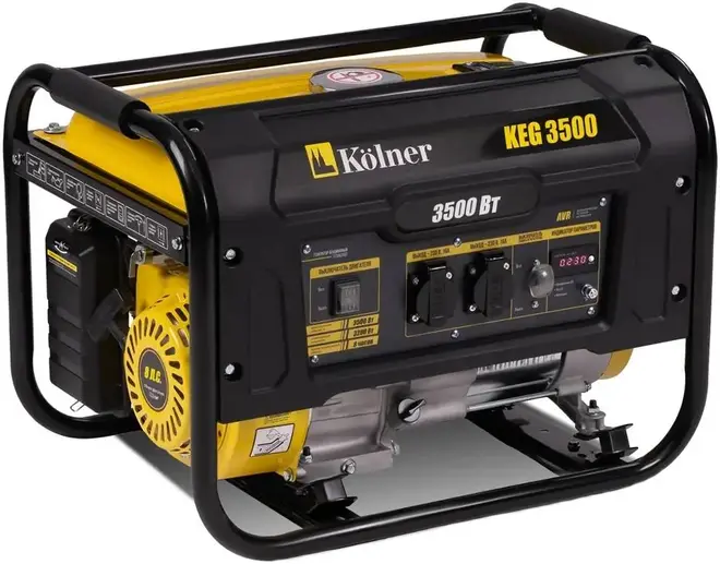 Kolner KEG 3500 генератор бензиновый (3200/3500 Вт)