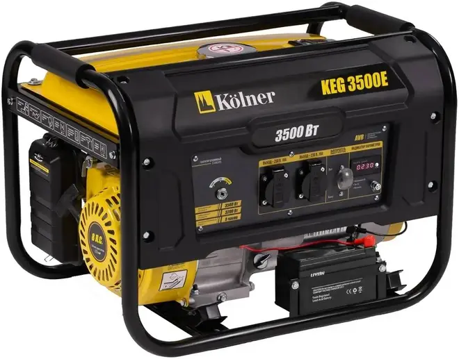 Kolner KEG 3500E генератор бензиновый (3200/3500 Вт)