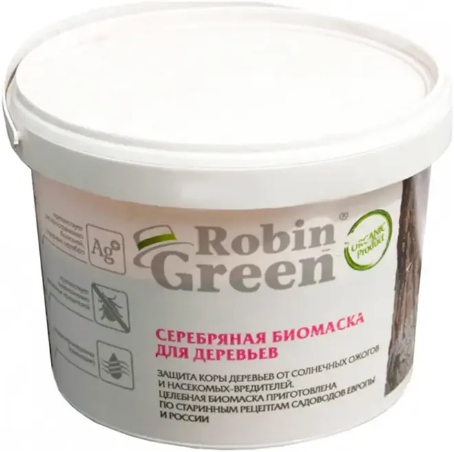 Фаско Robin Green биомаска серебряная для деревьев (3.5 кг)