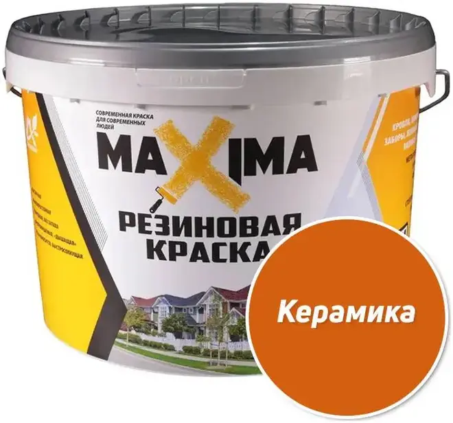 Maxima краска резиновая (40 кг) керамика №108