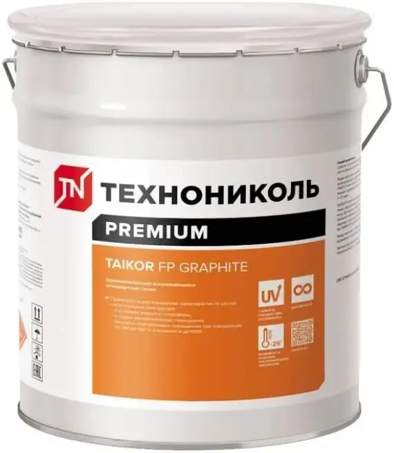 Технониколь Premium Taikor FP Graphite однокомпонентный огнезащитный состав (20 кг) серый