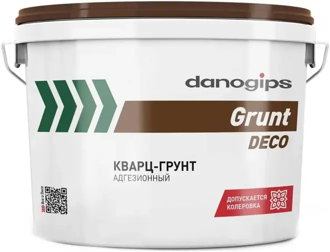 Danogips Grunt Deco кварц-грунт адгезионный (15 кг) белый