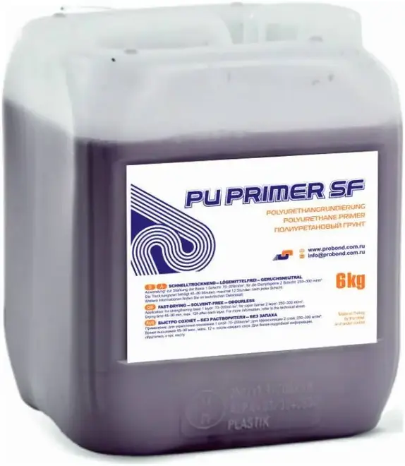 Probond PU Primer SF грунт полиуретановый быстросохнущий без растворителя (6 кг) коричневый