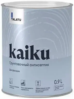 Talatu Kaiku грунт-антисептик для фасадов (900 мл) бесцветный