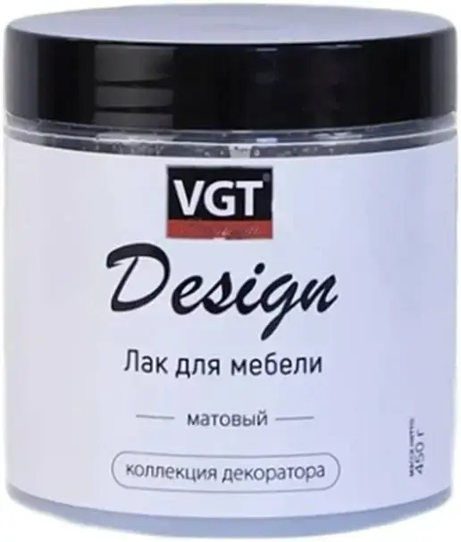 ВГТ Design Коллекция Декоратора лак для мебели (450 г) матовый