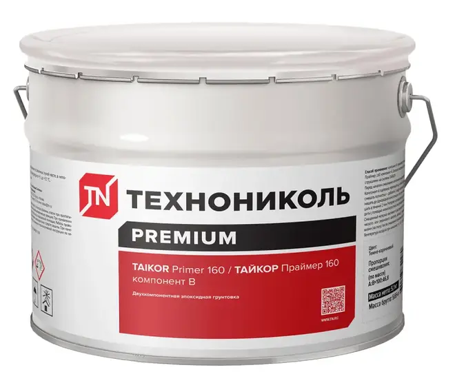 Технониколь Special Taikor Primer 160 грунт 2-комп эпоксидный (5.1 кг (компонент В)