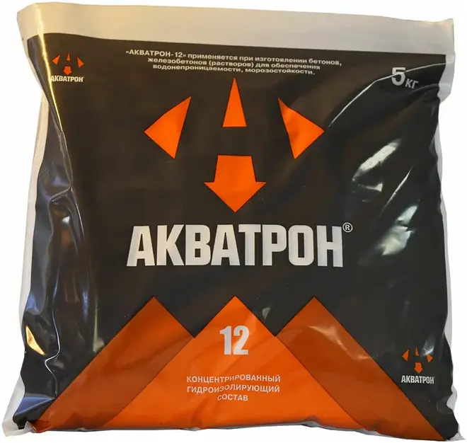 Акватрон 12 состав гидроизолирующий концентрированный (5 кг)