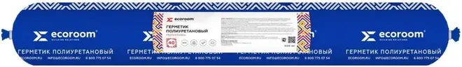 Ecoroom STP-Polymer PS-40 герметик гибридный (600 мл) белый