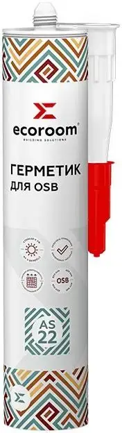 Ecoroom AS-22 герметик акриловый для OSB (310 мл)