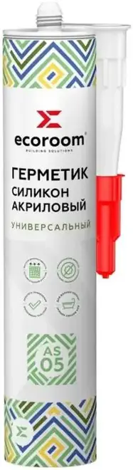 Ecoroom AS-05 герметик силикон-акриловый универсальный (310 мл)