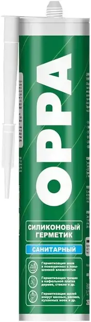 Oppa S герметик силиконовый санитарный (270 г) белый