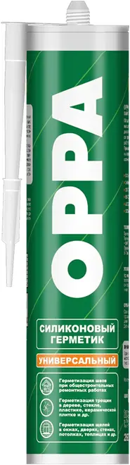 Oppa U герметик силиконовый универсальный (270 г) белый