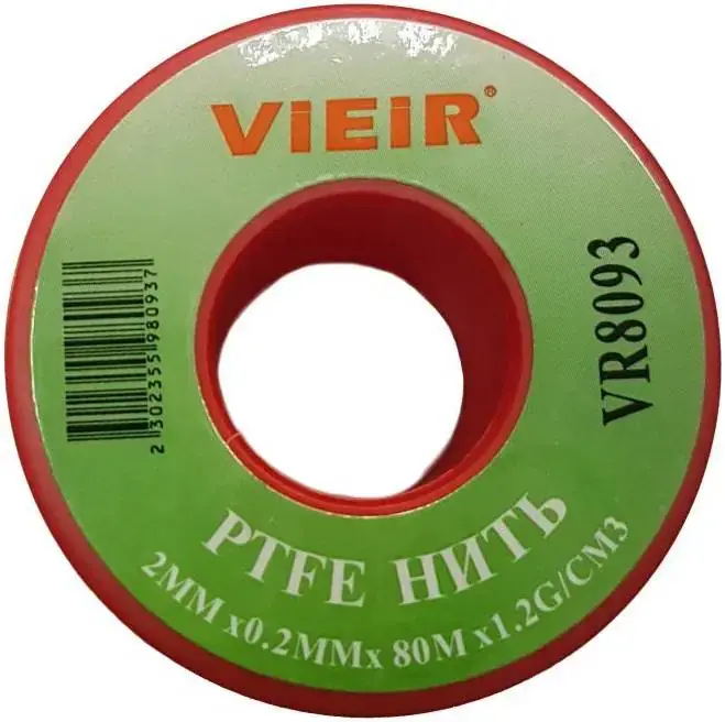 Vieir нить сантехническая фторопласт (80*2 мм VR8093)