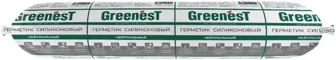 Greenest Нейтральный герметик силиконовый (600 мл) бесцветный