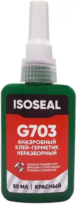 Iso Chemicals Isoseal G703 клей-герметик анаэробный неразборный (50 мл)