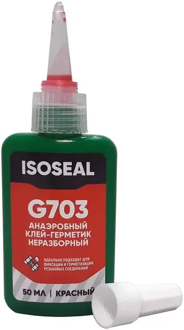 Iso Chemicals Isoseal G703 клей-герметик анаэробный неразборный (50 мл)