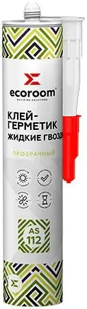Ecoroom AS-112 клей-герметик жидкие гвозди (310 мл)