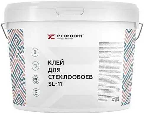 Ecoroom SL-11 клей для стеклообоев (10 кг)