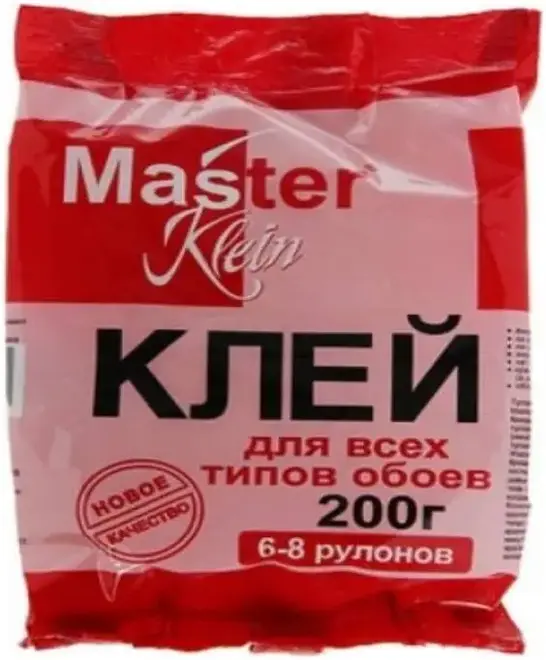 Master Klein клей для всех типов обоев (200 г)