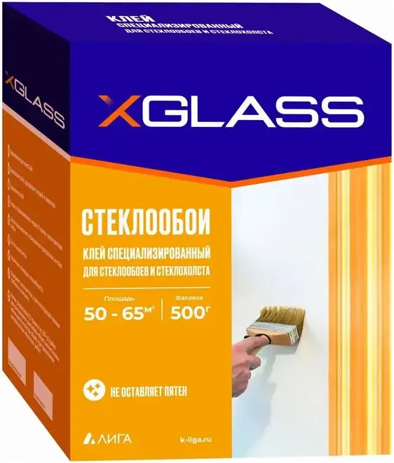 X-Glass клей для стеклообоев и стеклохолста (500 г)