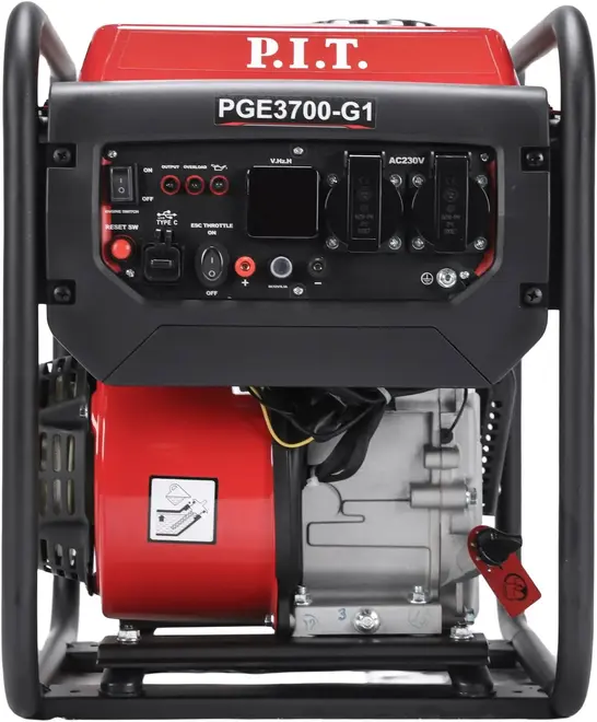 P.I.T. PGE3700-G1 генератор бензиновый инверторный (3500/3700 Вт)
