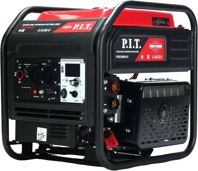 P.I.T. PGE5500-G1 генератор бензиновый сварочный (5000/5500 вт)