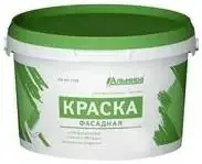 Альмира Фасадная краска водно-дисперсионная акриловая (3 кг) белая