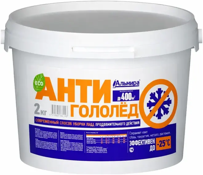 Альмира антигололед продолжительного действия (2 кг)