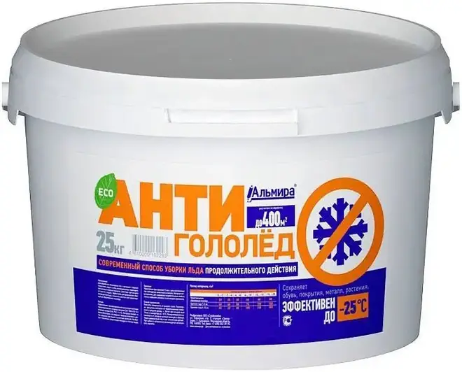 Альмира антигололед продолжительного действия (25 кг)