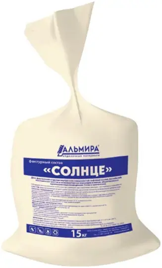Альмира Солнце состав фактурный отделочный (15 кг) белый