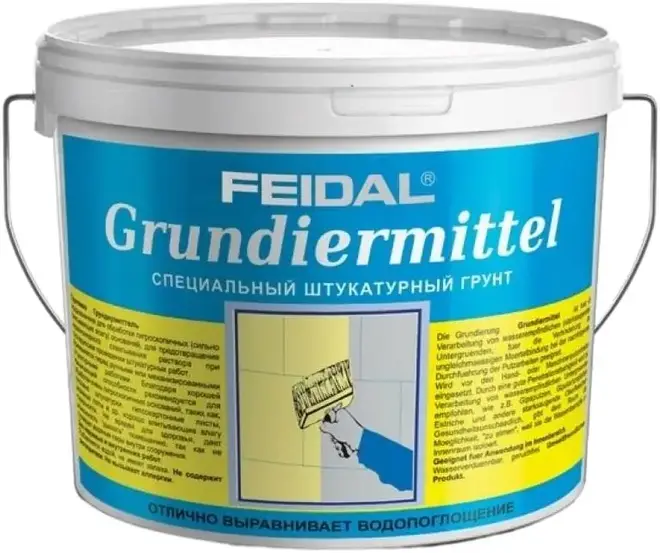 Feidal Grundiermittel грунт штукатурный специальный (10 кг) желтая