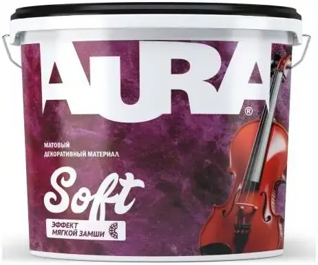 Aura Decor Soft материал декоративный с эффектом мягкой замши (800 мл)