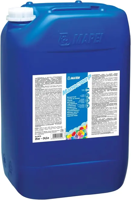 Mapei Мапестоп Р гидроизоляция отсечная (25 кг) бесцветная