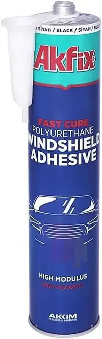 Akfix Windshield PU FC клей-герметик полиуретановый для лобового стекла (300 мл)