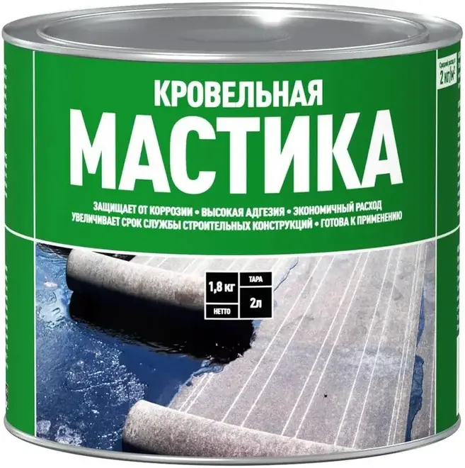 Старт мастика битумная кровельная (2 л)