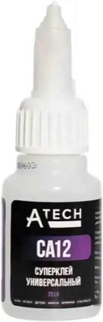Atech CA12 20 LV суперклей универсальный (20 г)