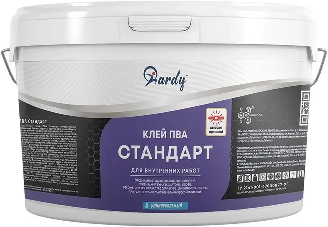 ABC Farben Hardy Стандарт клей ПВА унверсальный (2.3 кг)