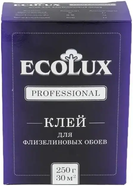 Ecolux Professional клей для флизелиновых обоев (250 г)