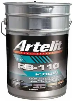 Artelit Professional RB-110 клей каучуковый для паркета (21 кг)