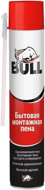 Bull SF550 пена монтажная бытовая (750 мл/550 г)