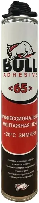 Bull 65 пена зимняя монтажная профессиональная (850 г)