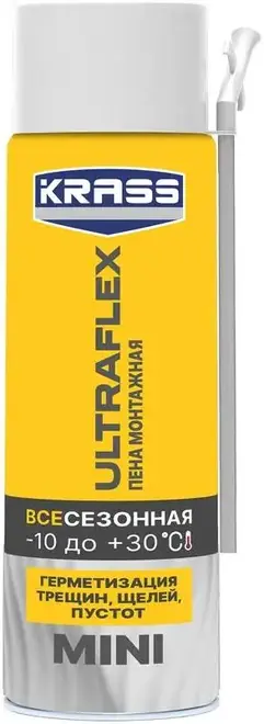 Krass Ultraflex Mini пена монтажная всесезонная (250 мл)