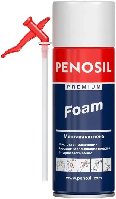 Penosil Gap Filling Strawfoam 278 пена монтажная бытовая всесезонная (300 мл)