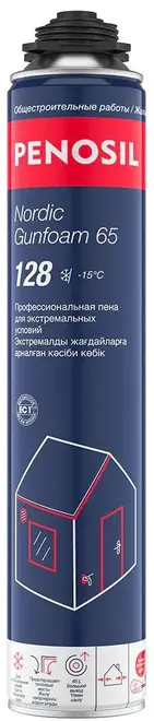Penosil Nordic Gunfoam 65 128 пена профессиональная для экстремальных условий (850 мл)