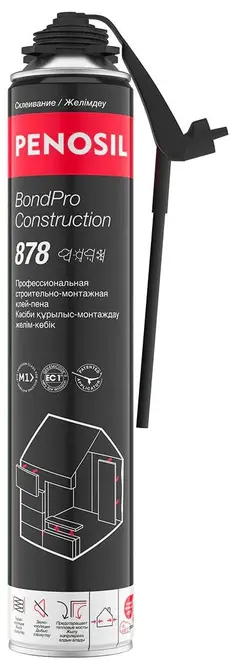 Penosil Bond Pro Construction 878 клей-пена строительно-монтажная профессиональная (750 мл)