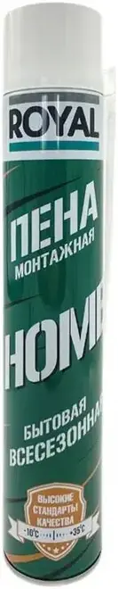 Royal Home пена монтажная бытовая всесезонная (600 мл)