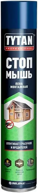 Титан Professional Стоп Мышь пена монтажная бытовая (750 мл)