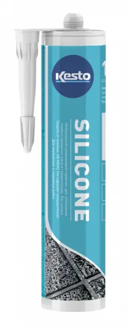 Kesto Kiilto Silicone герметик силиконовый нейтральный (310 мл) бежевый